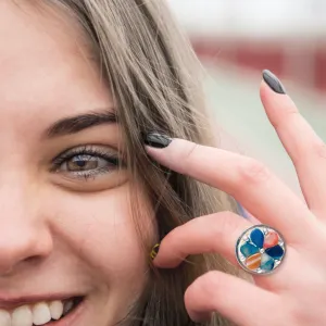 Round bezel ring