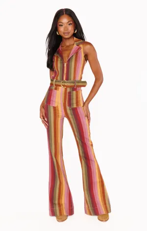 show me your mumu: jacksonville jumsuit-hutch stripe denim