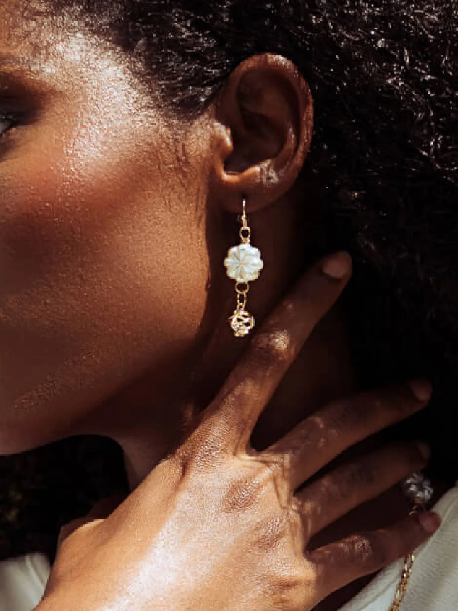 SnowFlake Rhinestone Earrings