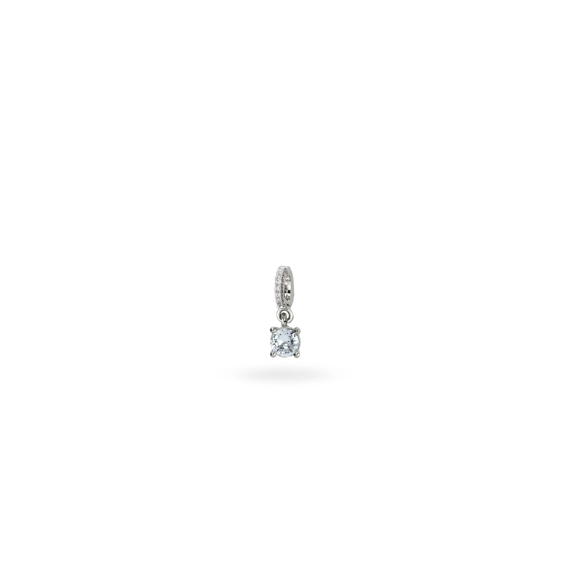 SOLITAIRE CLIP ON CHARM