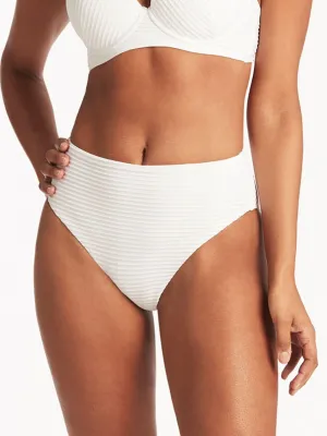Spinnaker Retro High Waist Pant in White
