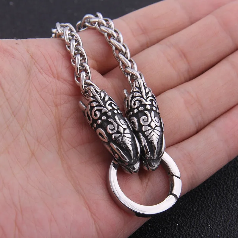 Stainless Steel Wolf Chain