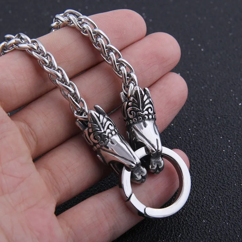 Stainless Steel Wolf Chain
