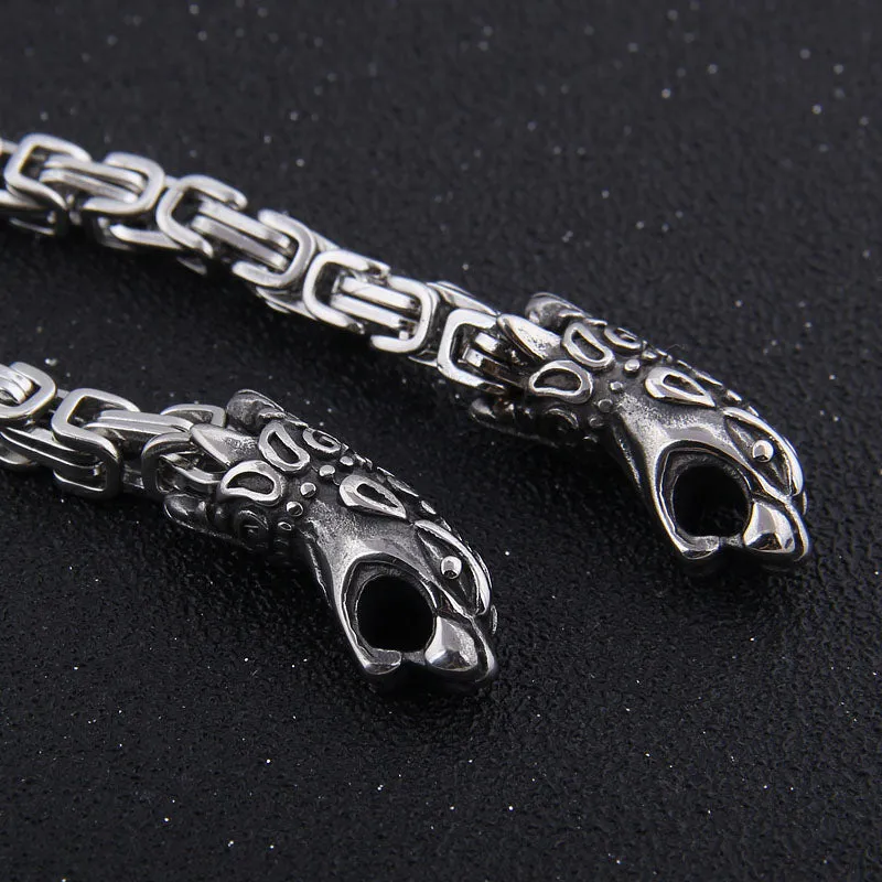 Stainless Steel Wolf Chain