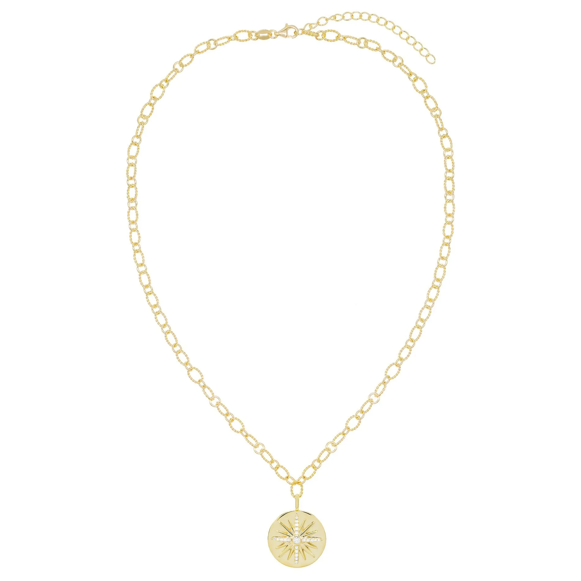 Starburst Pendant Necklace