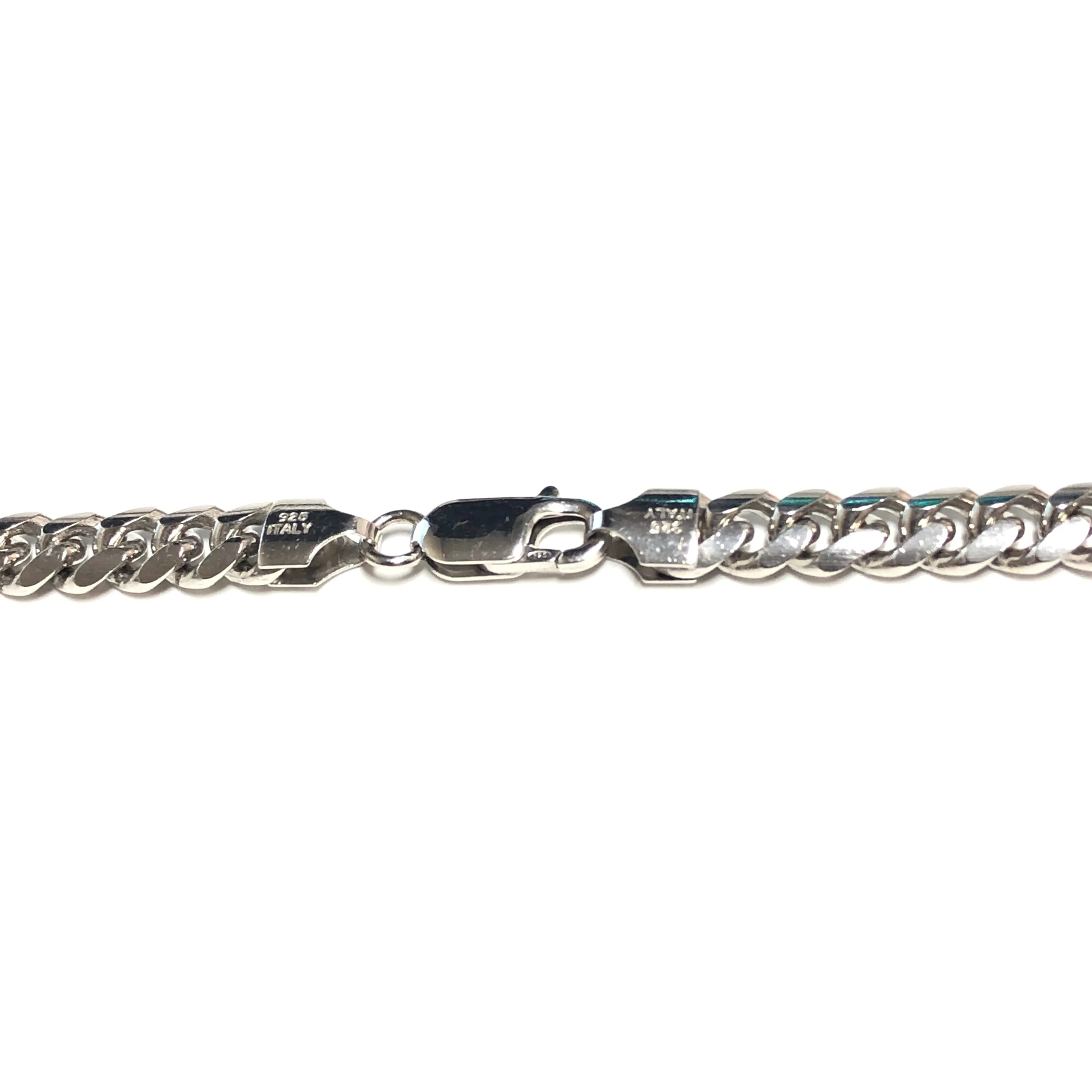 Sterling Silver (6.5mm) Miami Cuban Chains (24" - 28")