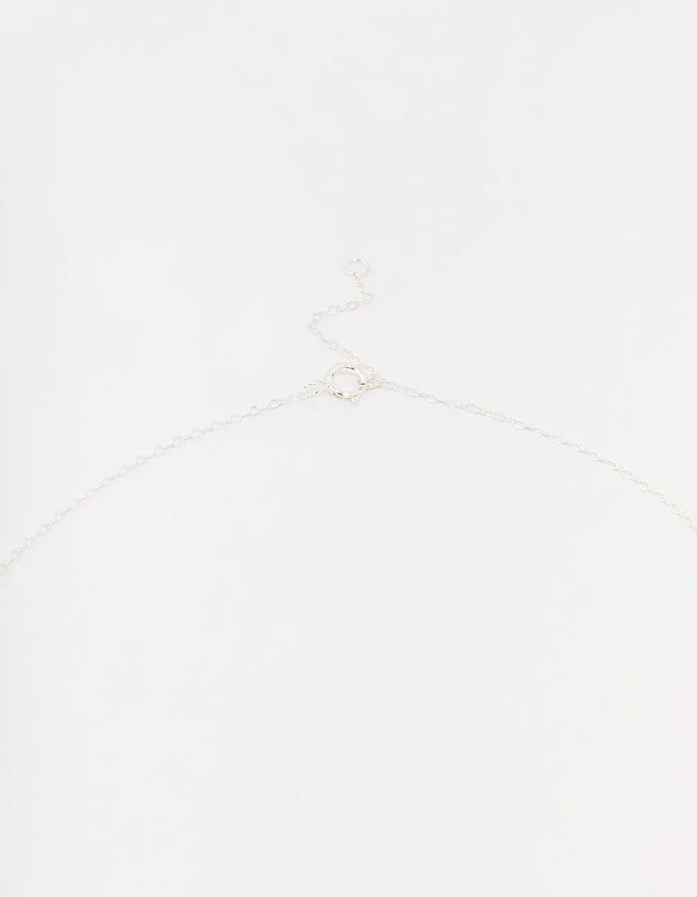 Sterling Silver Bow Pendant Necklace