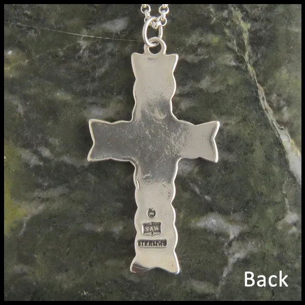 Sterling Silver Highland Celtic Cross Pendant