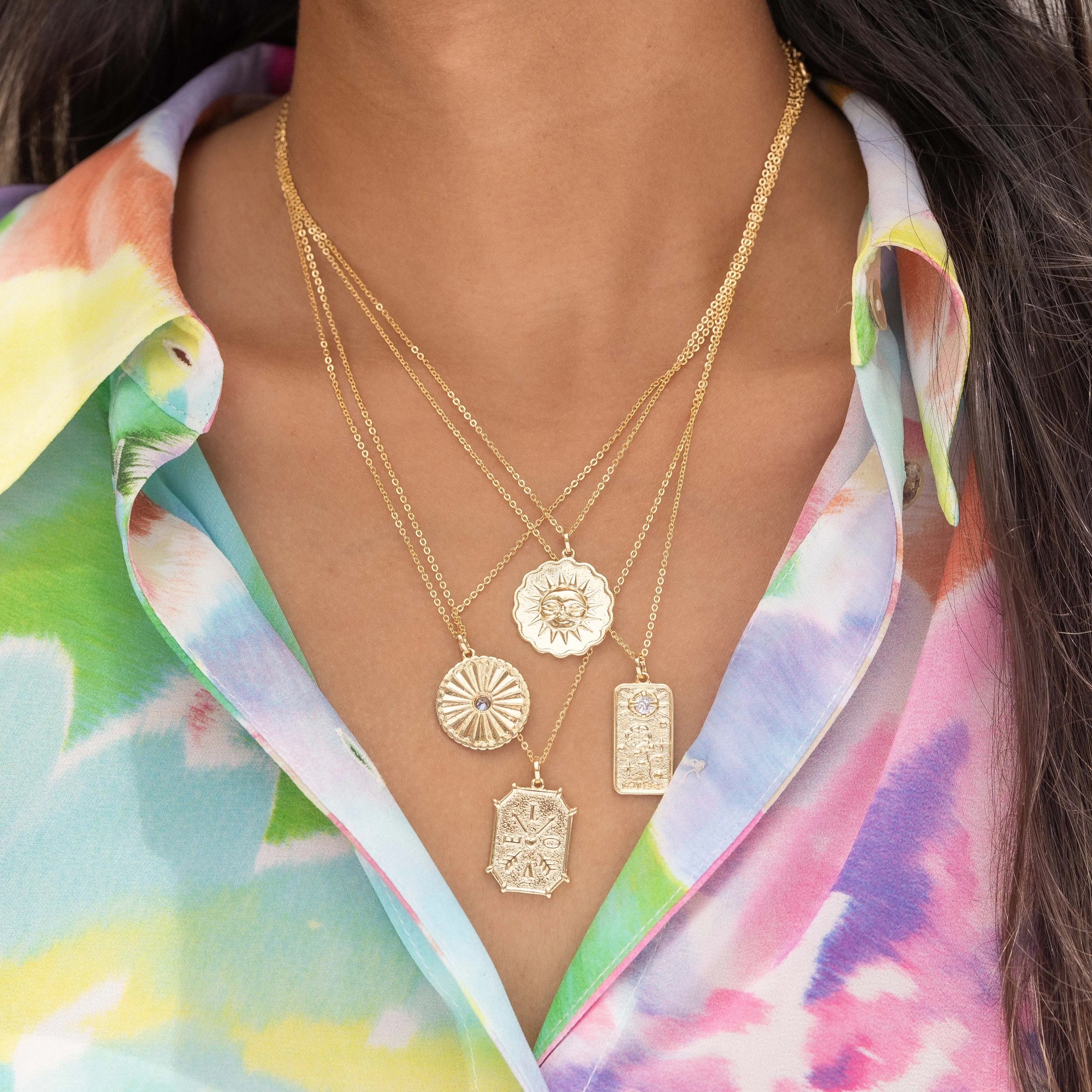 Sunny Charm Necklace