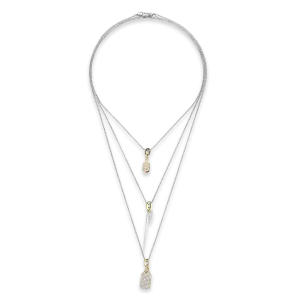 TAG NEEDLE NECKLACE SET