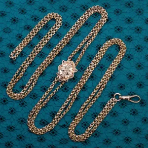 Taille d'Épargne and Pearl Slide Chain c1890
