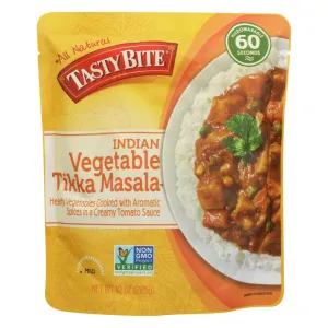 Tasty Bite Entree - Indian Cuisine - Vegetable Tikka Masala - 10 Oz - Case Of 6
