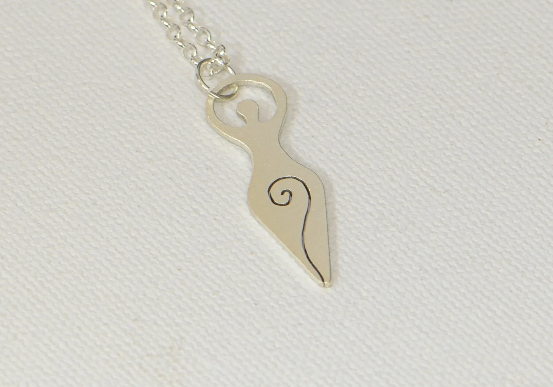 terling Silver Moon Goddess