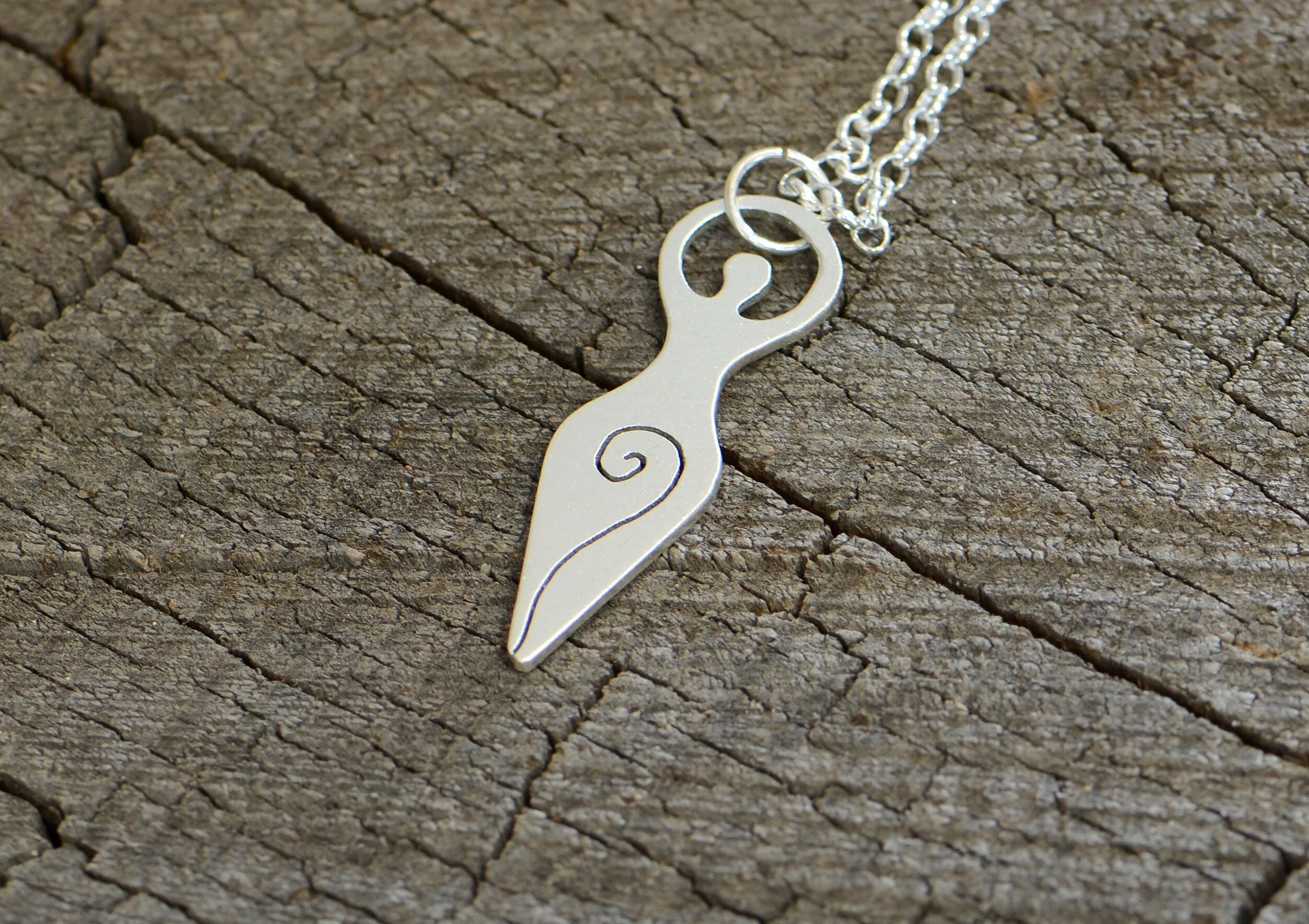 terling Silver Moon Goddess
