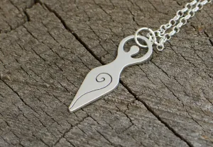 terling Silver Moon Goddess