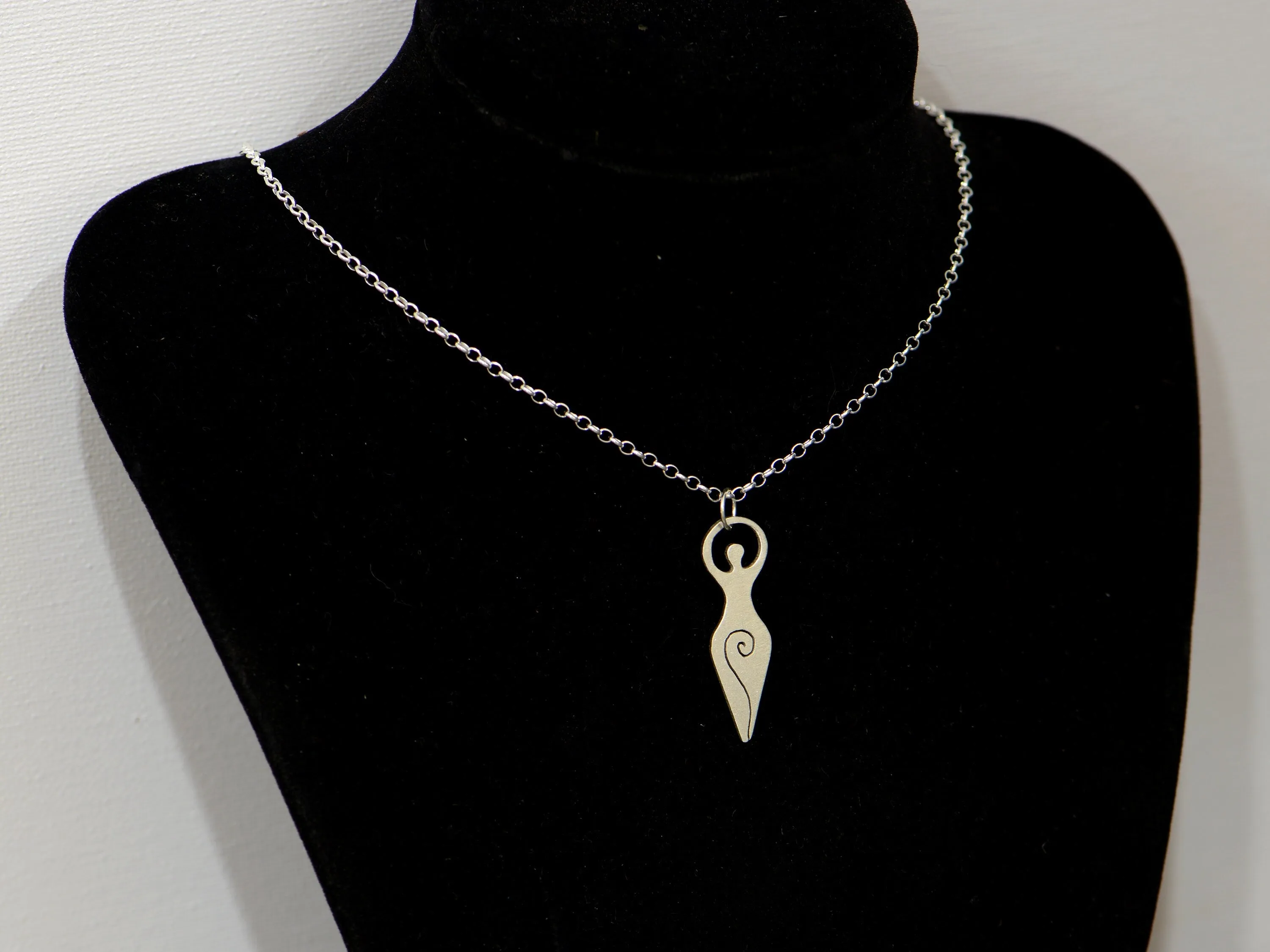 terling Silver Moon Goddess