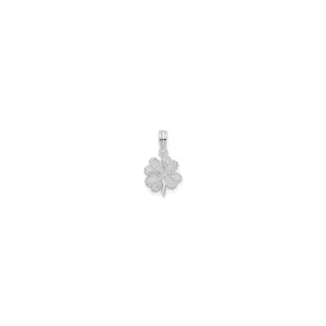 Textured Shamrock Pendant (Silver)