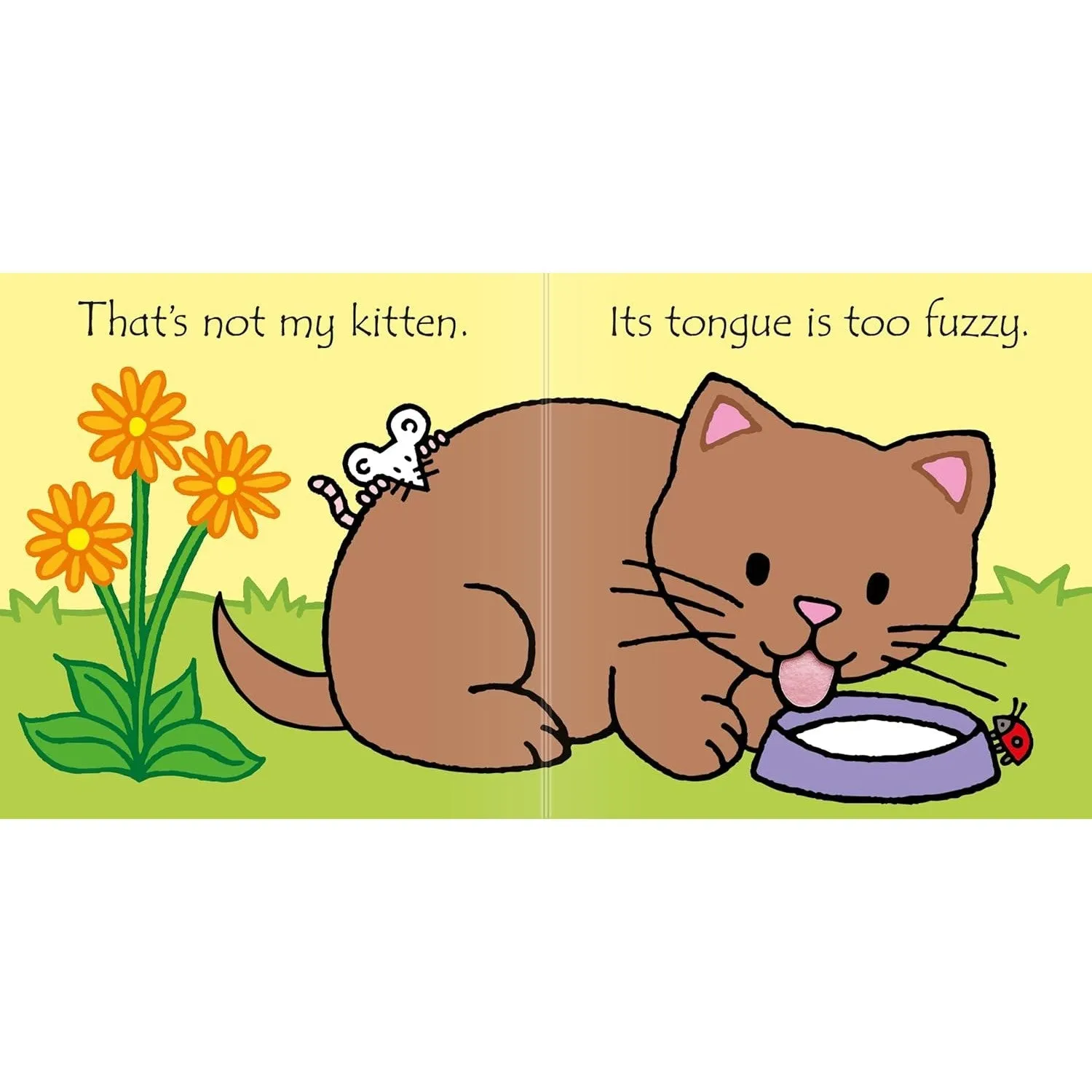 That's Not My Kitten - Touchy-Feely Book (Board Book)