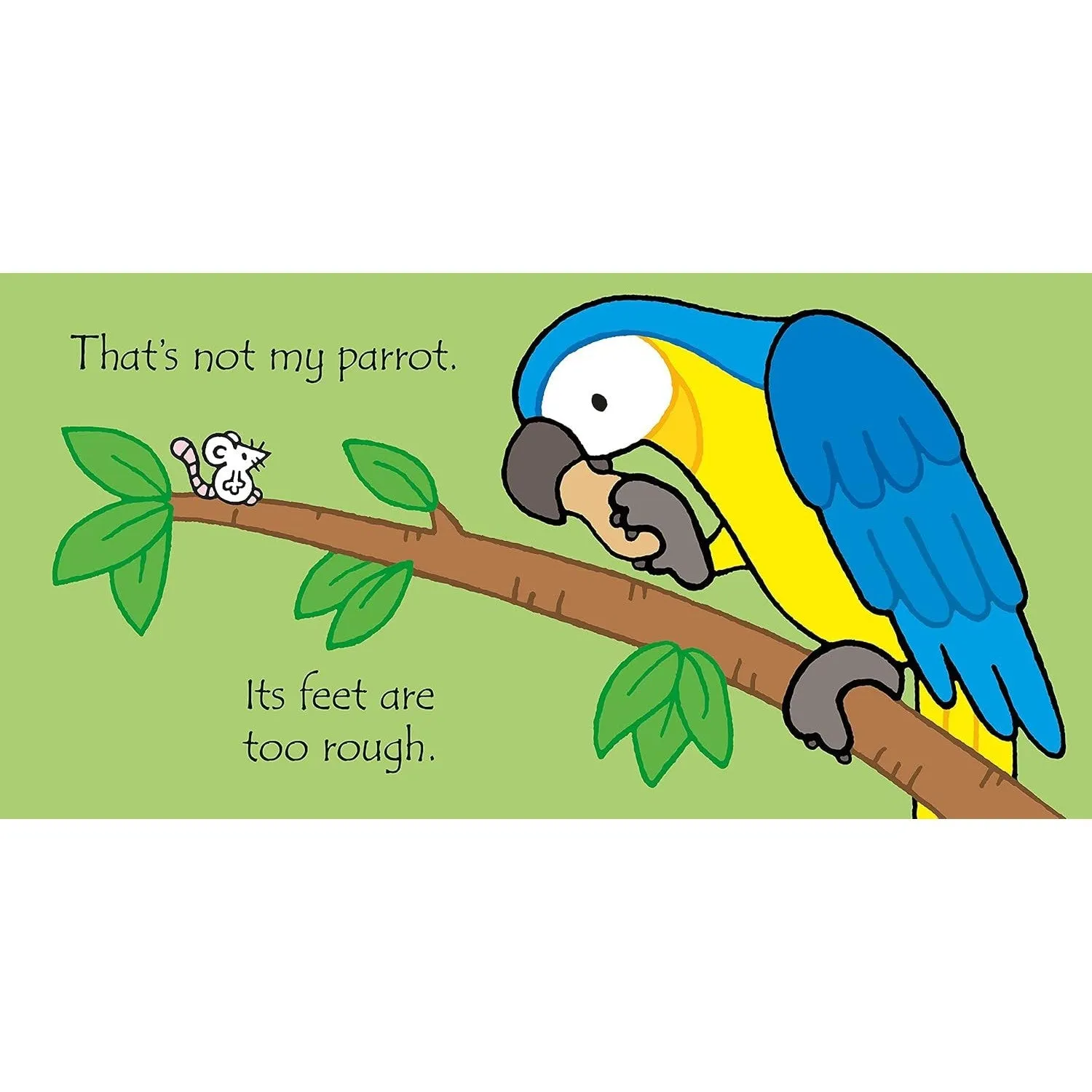 That's Not My Parrot - Touchy-Feely Book (Board Book)