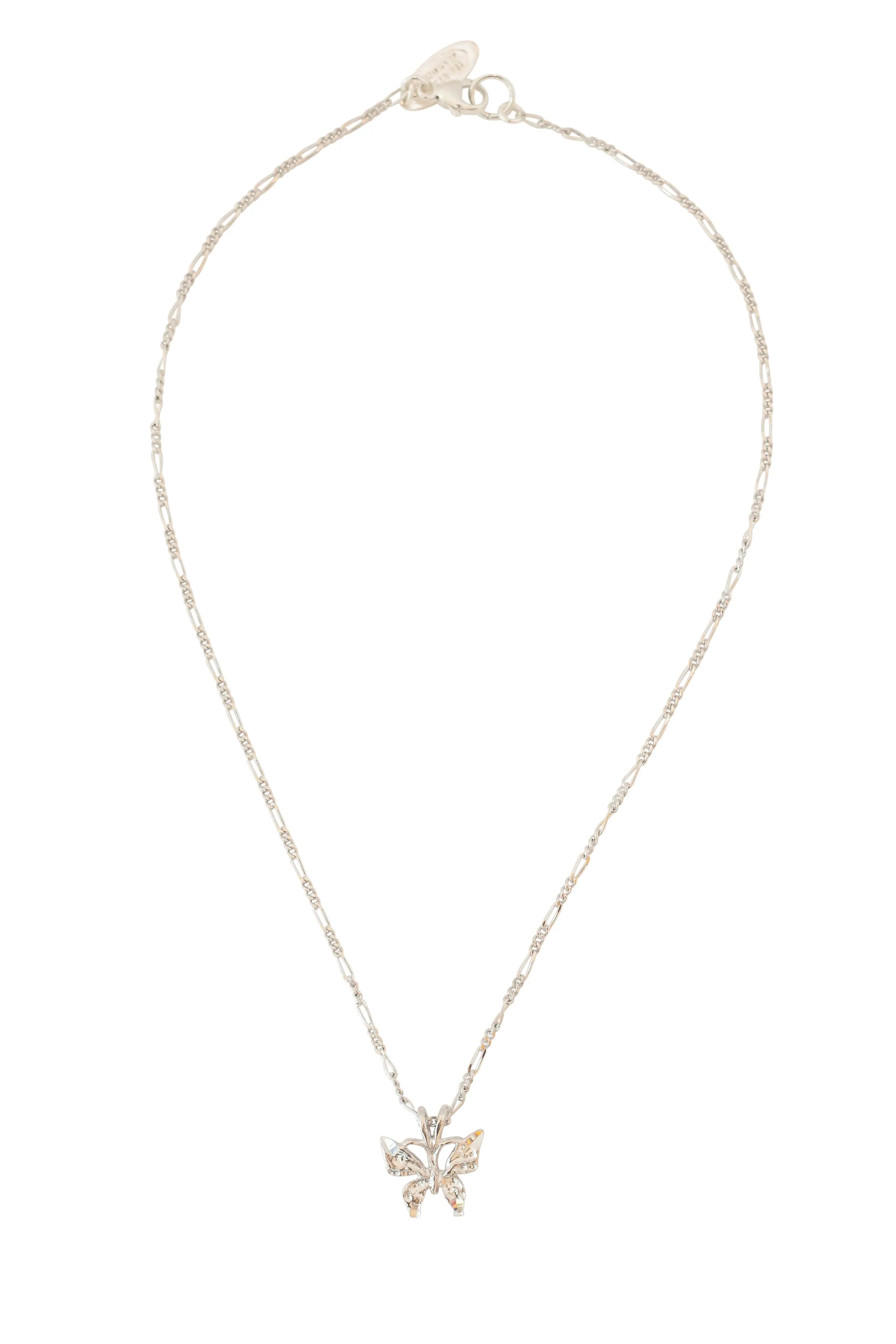 The Butterfly Necklace in Silver