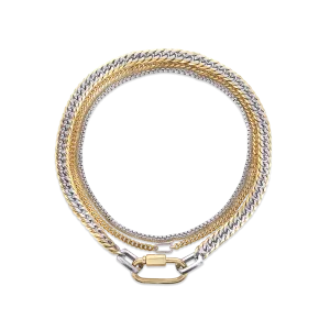 THE CARABINER NECKLACE SET