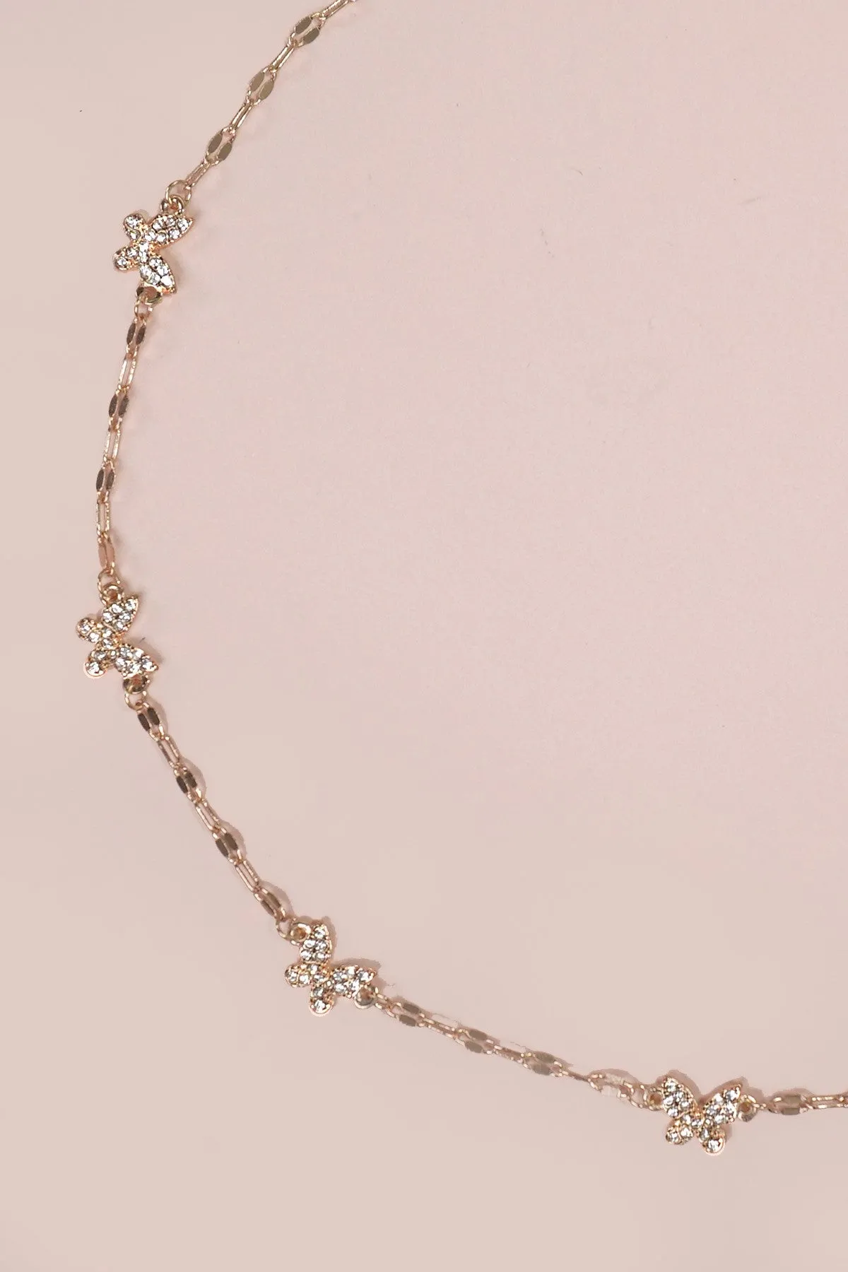 The Juniper Butterfly Station Necklace