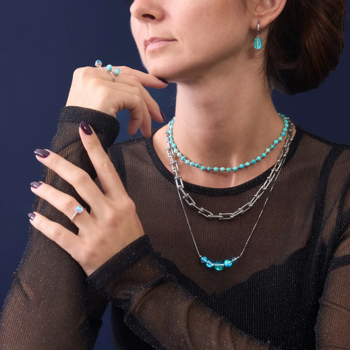 The Juno | Pellet Chain Necklace