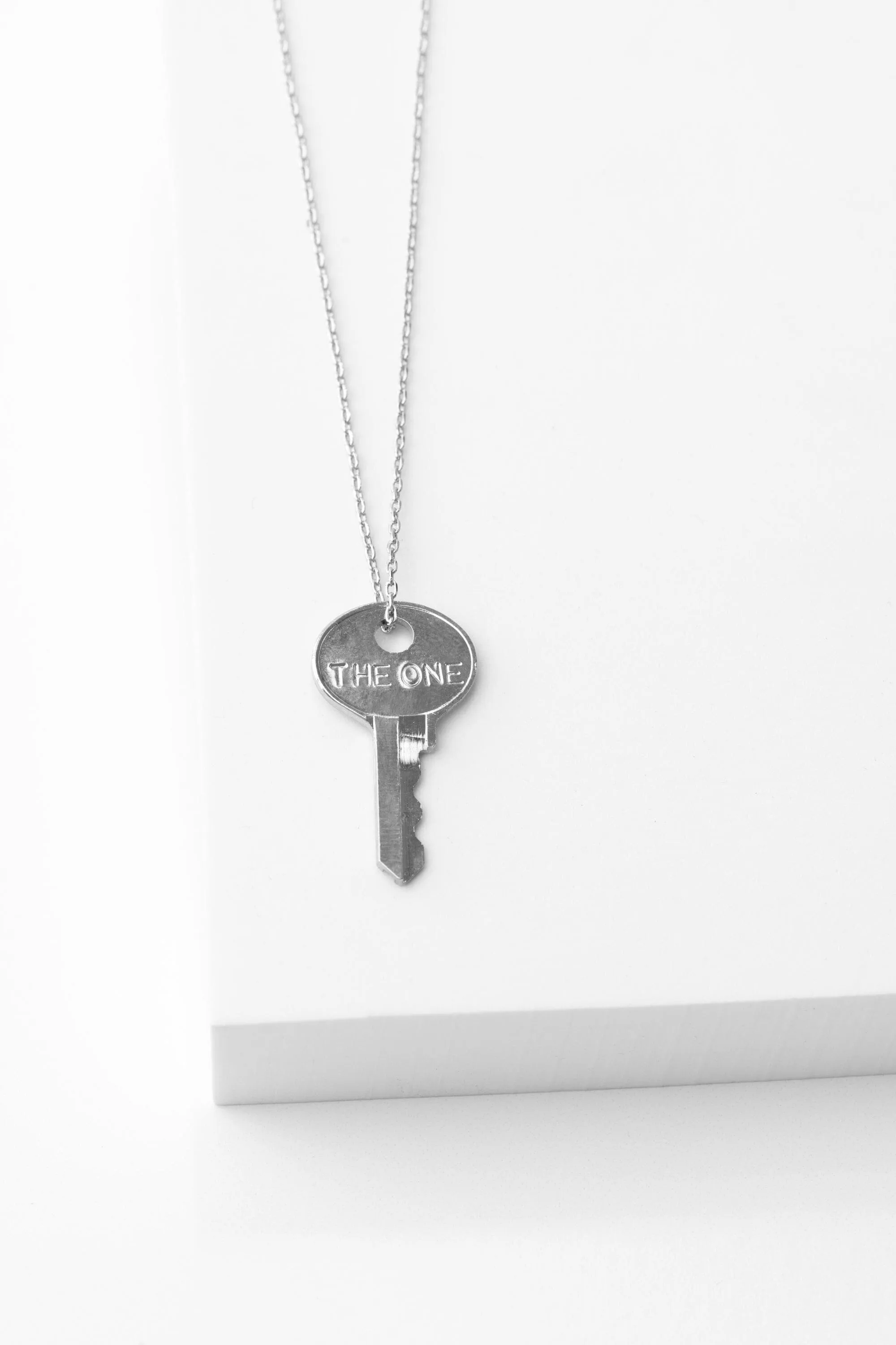 THE ONE Dainty Key Necklace