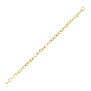 Thin Link Bracelet 14K
