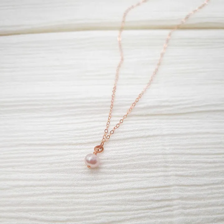 Tiny Pearl Necklace