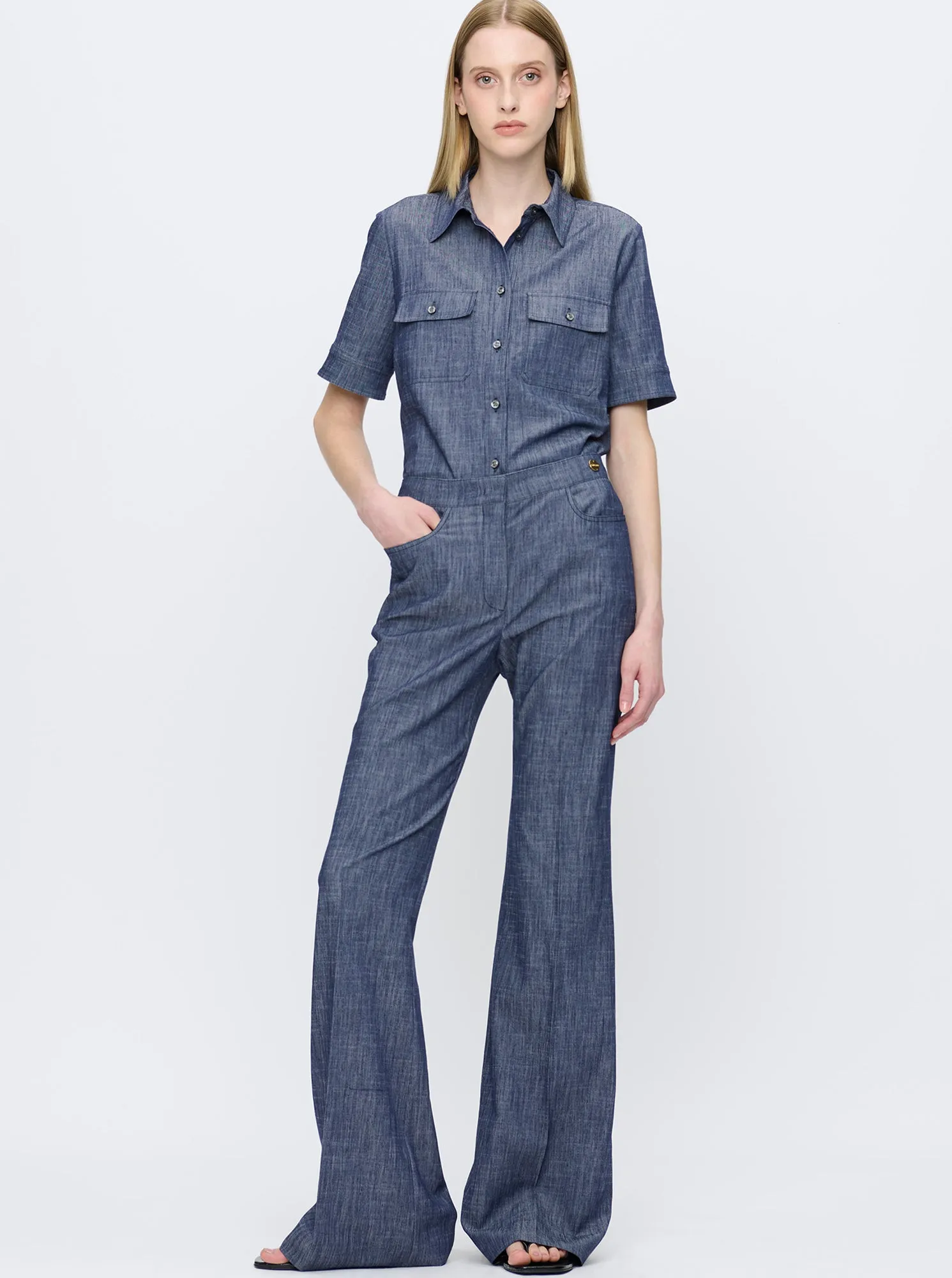 TONNE High rise jean Navy denim