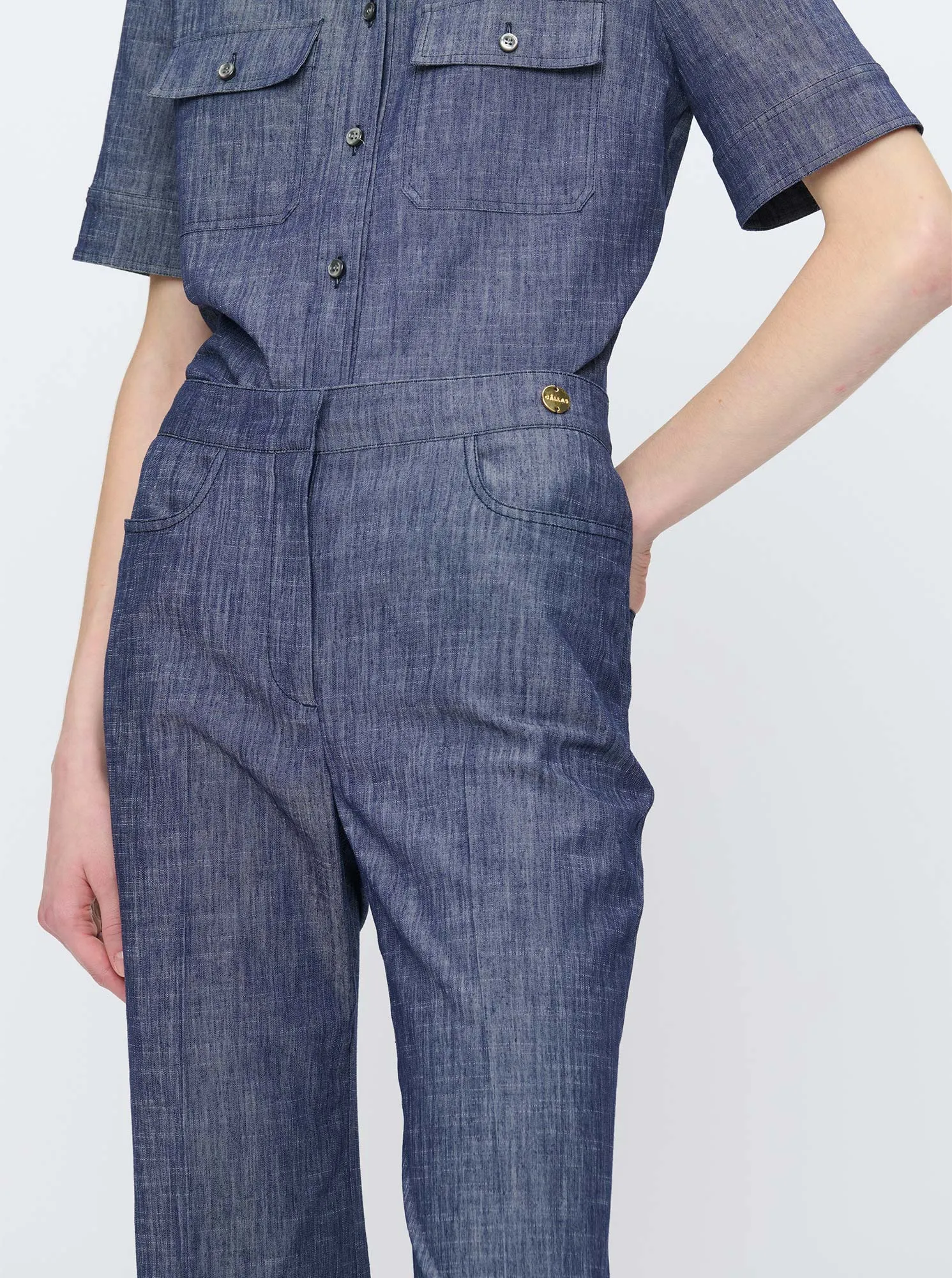 TONNE High rise jean Navy denim