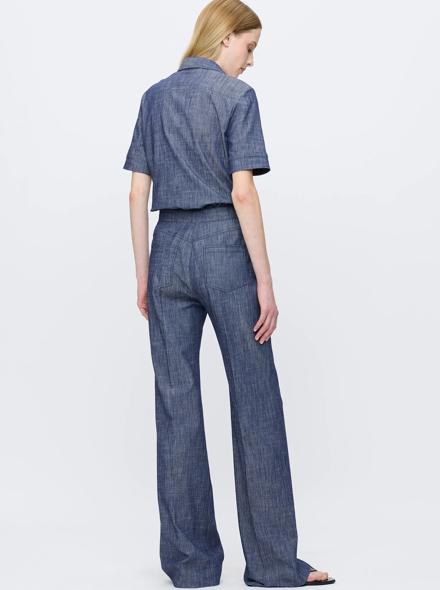 TONNE High rise jean Navy denim