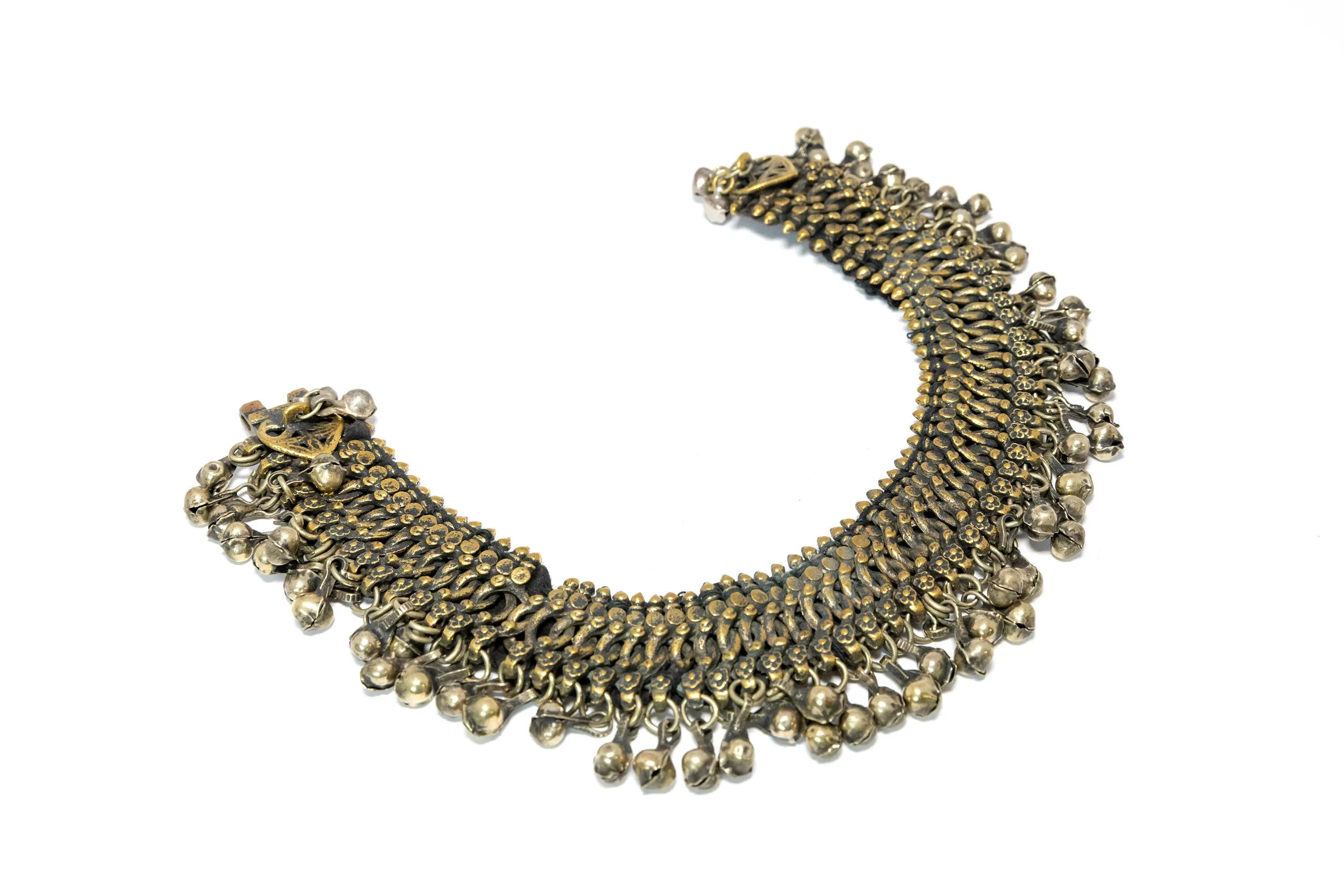 Traditional Indian Pakistani Metal Anklet