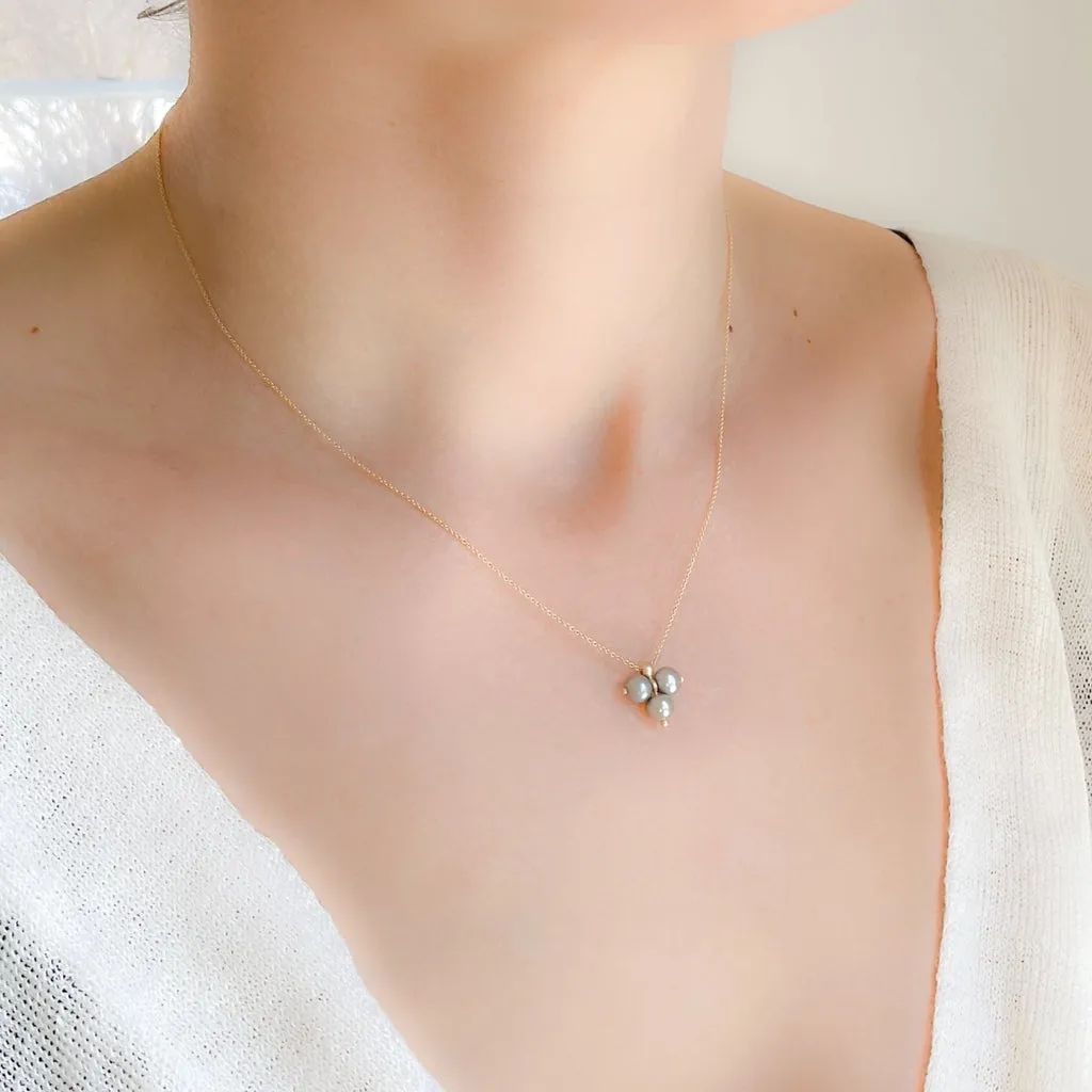 Trinity Pearl Necklace