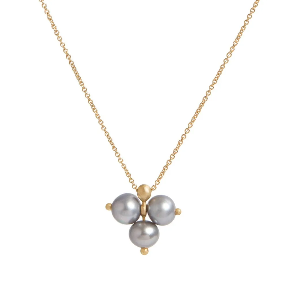 Trinity Pearl Necklace