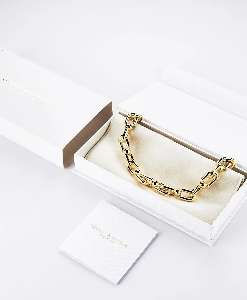 Tuva Bold Necklace 18ct Gold Plated