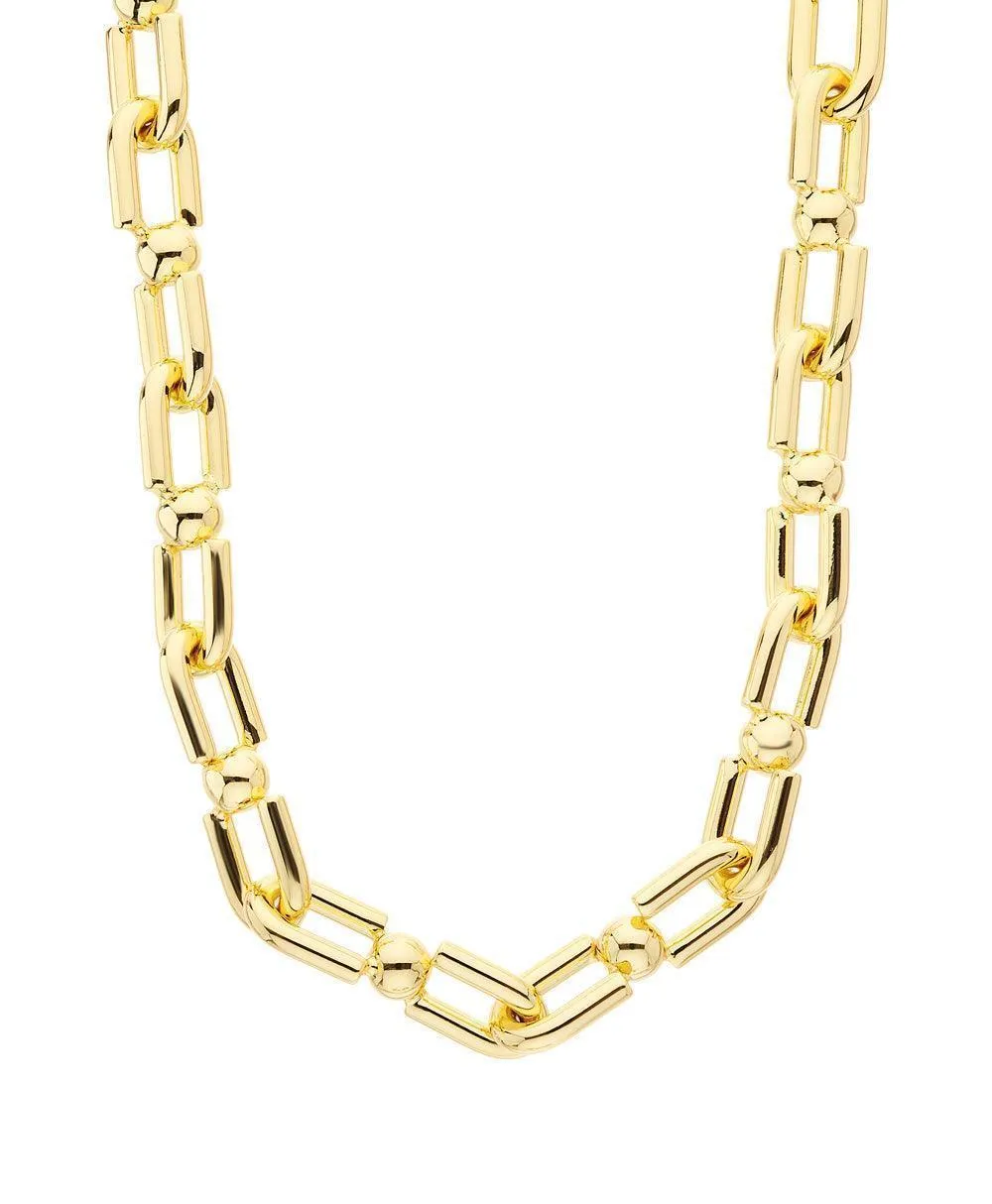 Tuva Bold Necklace 18ct Gold Plated