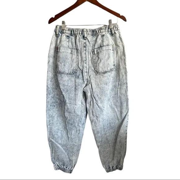 Urban BDG High Rise Balloon Fit Denim Joggers Size L