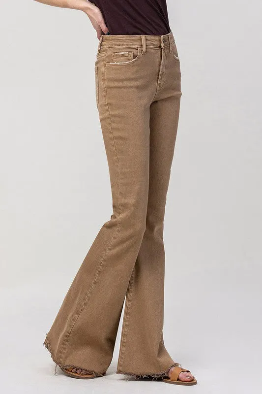 VERVET by Flying Monkey High Rise Super Flare Jeans