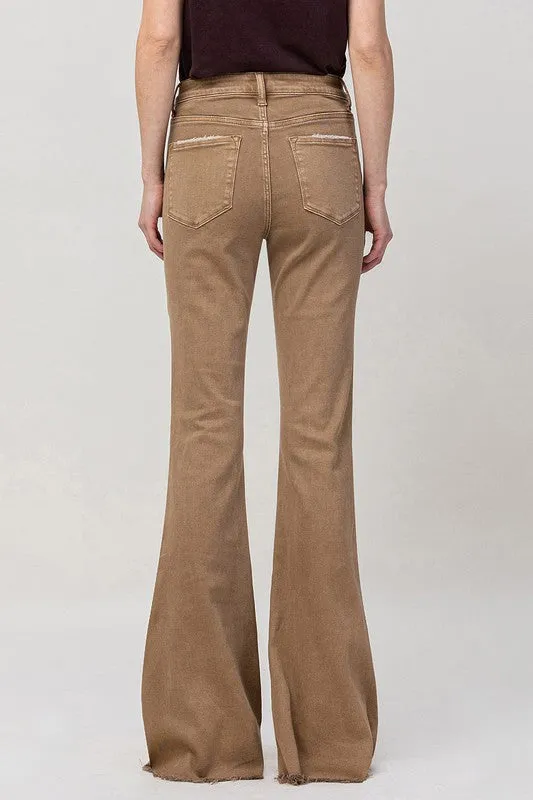 VERVET by Flying Monkey High Rise Super Flare Jeans