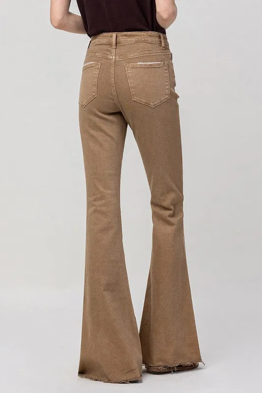 VERVET by Flying Monkey High Rise Super Flare Jeans