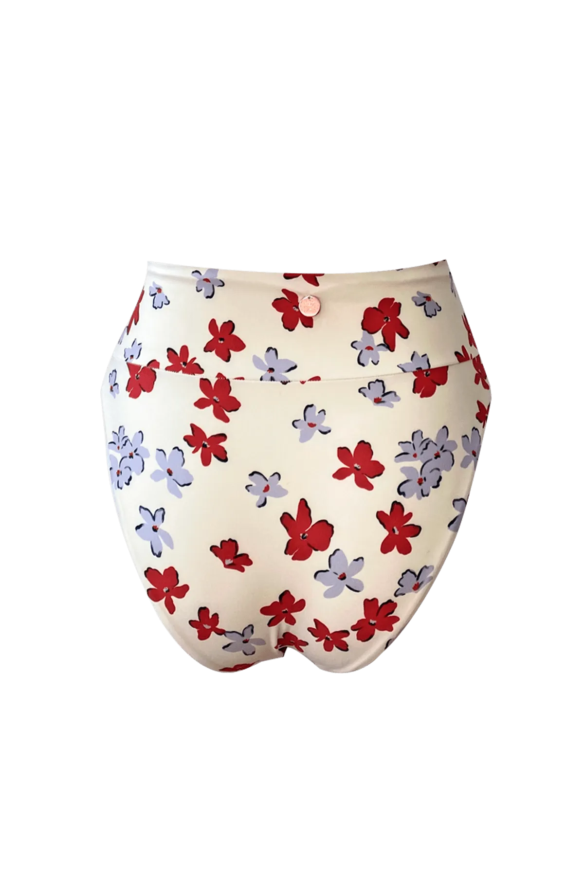 Victoria Retro High Waist Bikini Bottom Coescha