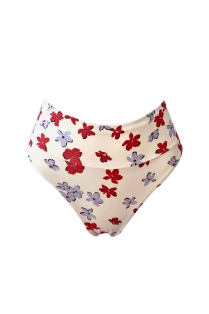Victoria Retro High Waist Bikini Bottom Coescha