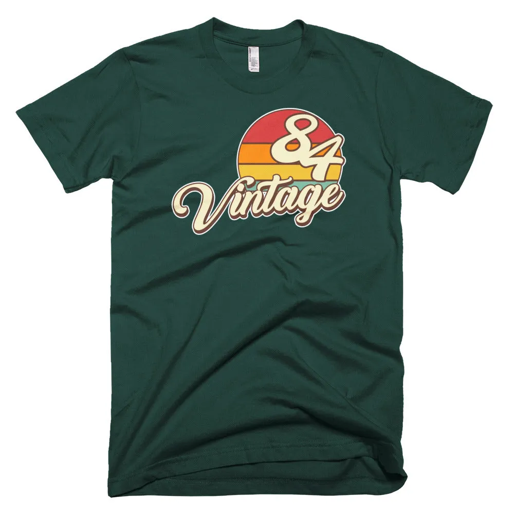 Vintage 1984 Retro Birthday Short-Sleeve T-Shirt