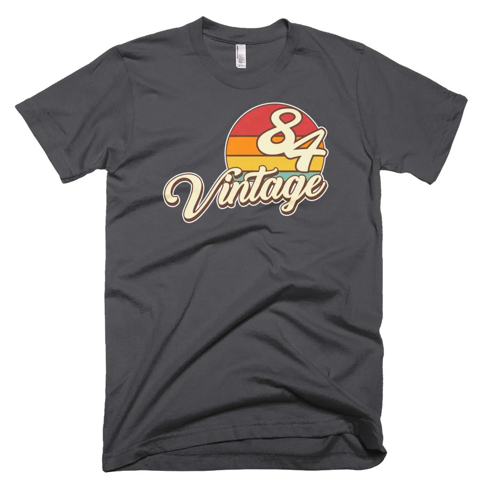 Vintage 1984 Retro Birthday Short-Sleeve T-Shirt