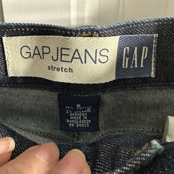 Vintage Gap Jeans Skirt Long Maxi Womens 8 Retro Y2k Stretch Classic Staple