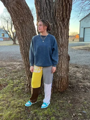 Vintage TShirt Patched Pants