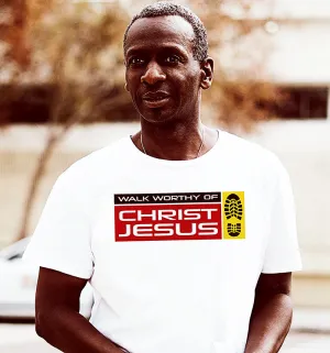 Walk Worthy of Christ Short Sleeve Christian T-Shirt