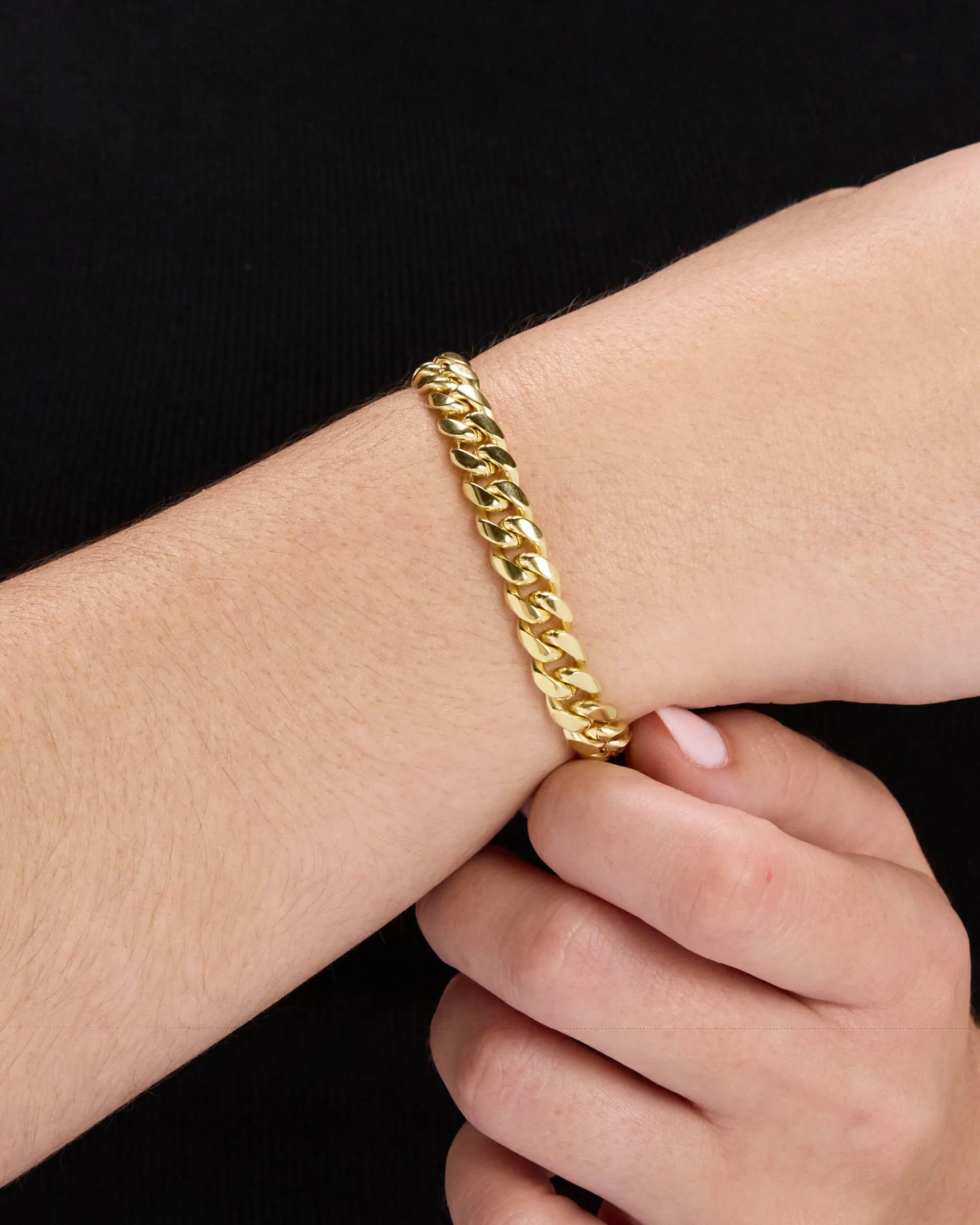 Women's Cuban Link Bracelet - 8mm